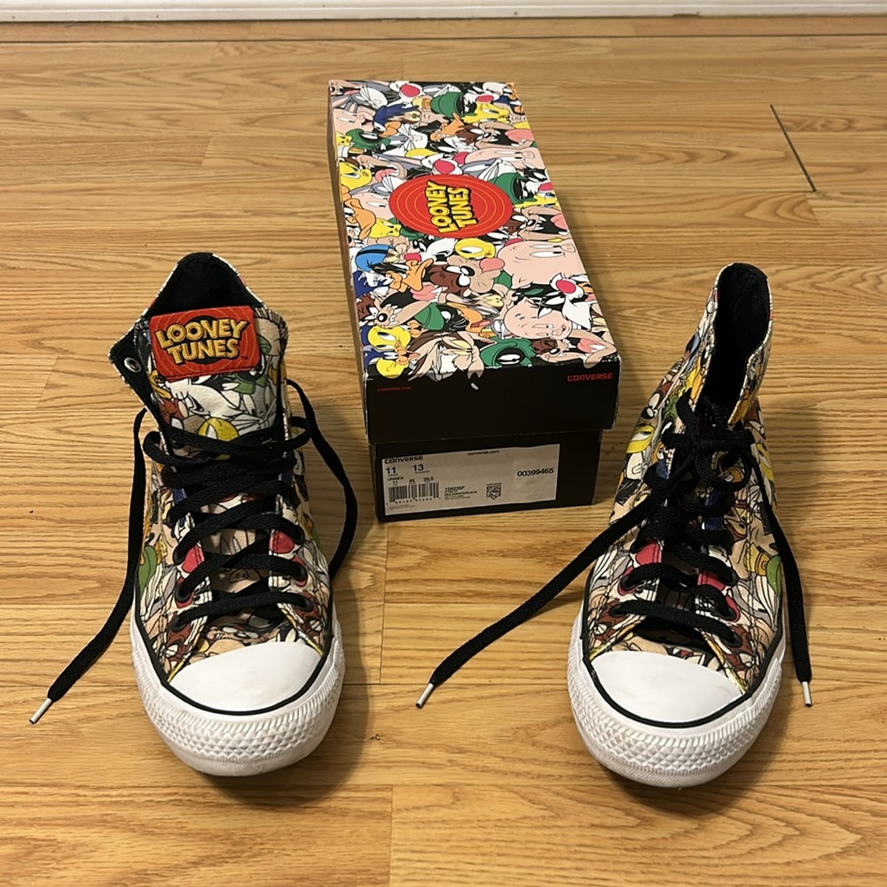 Looney Tunes Characters X Converse Chuck Taylor Sneakers